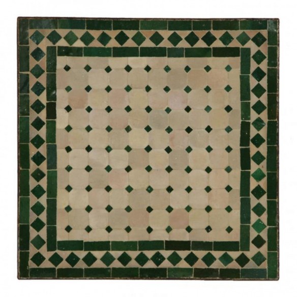 Stolik mozaikowy 60X60 zielony