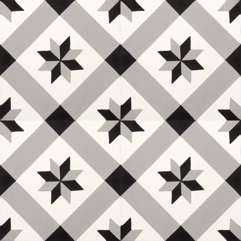 Czarno-szaro-białe płytki cementowe 4712