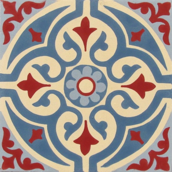 Orientalna płytka cementowa 4801
