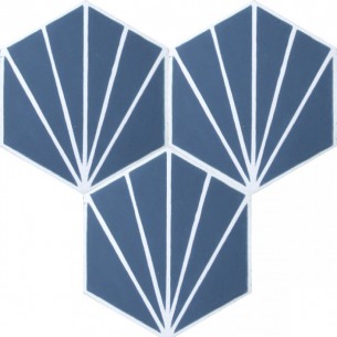 Płytki cementowe heksagonalne 6400