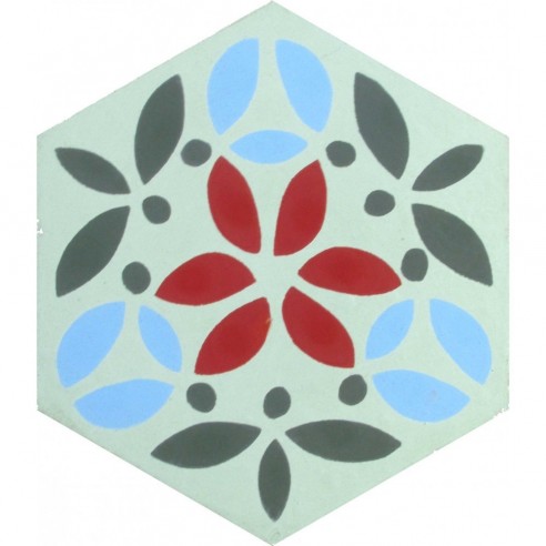Sześciokątna płytka cementowa 6500