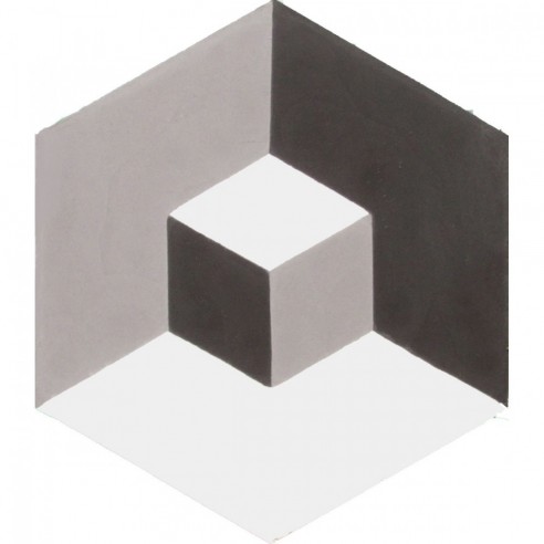 Sześciokątna płytka cementowa 6360