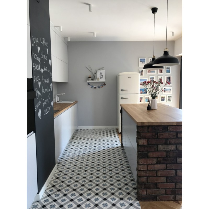 Marokańskie płytki cementowe 4710 kuchnia