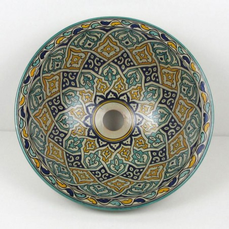 Orientalna umywalka ceramiczna FES 61, średnica