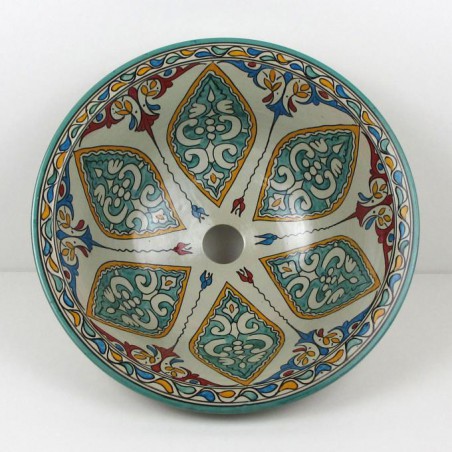 Marokańska umywalka FES 60, średnica 41 cm