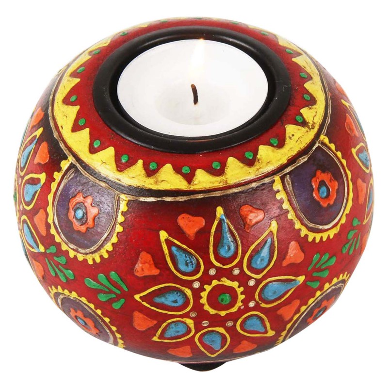 Orientalny świecznik Anandra zestaw 3 szt.