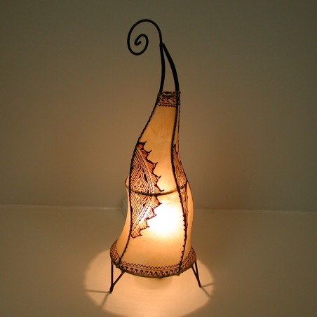 Lampa podłogowa henna Hissan H60 biała