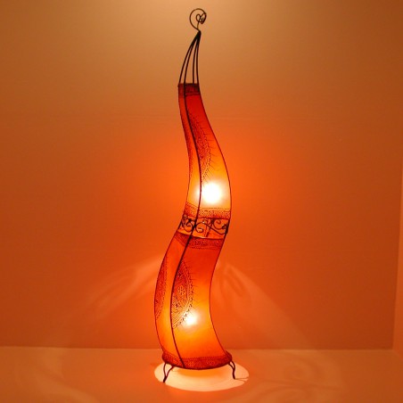 Lampa podłogowa henna Hissan H150 Pomarańczowa