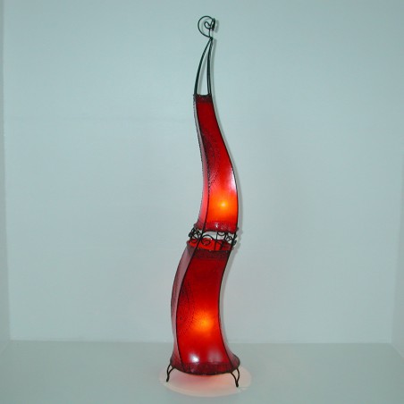 Lampa podłogowa henna Hissan H150 Czerwona