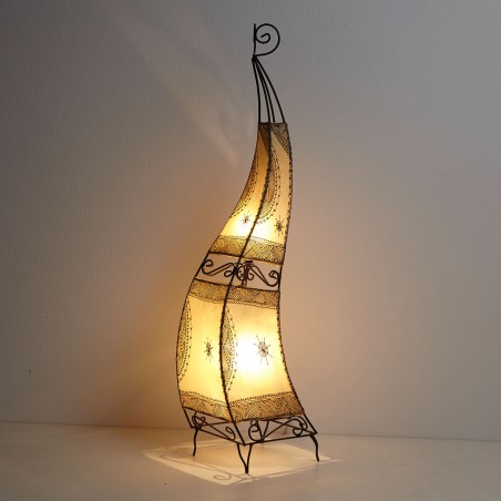Lampa podłogowa henna IBIS H120 biała