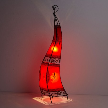 Lampa podłogowa henna IBIS H120 czerwona