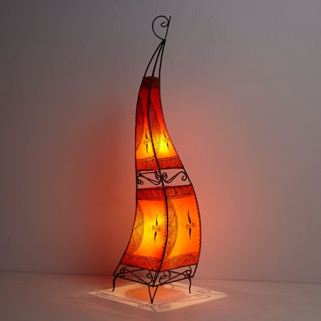 Lampa podłogowa henna IBIS H120 pomarańczowa