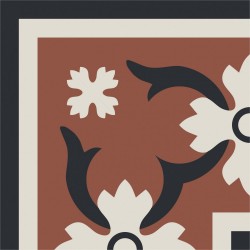 Płytki cementowe nr N9110 - narożnik - 1 szt.