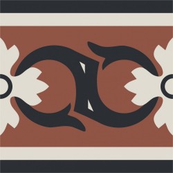 Płytki cementowe nr L9111 - listwa - 1 szt.