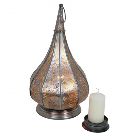 Lampa Orientalna Monza Srebrna