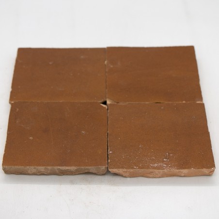 Brązowe Płytki Zellige - Caramel