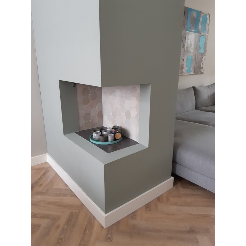 Różowo-szare Sześciokątne Płytki Zellige - Gris Rose