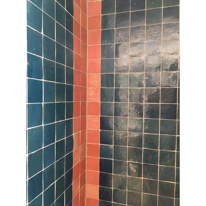 Różowe Płytki Zellige - Rose Doux - dekor