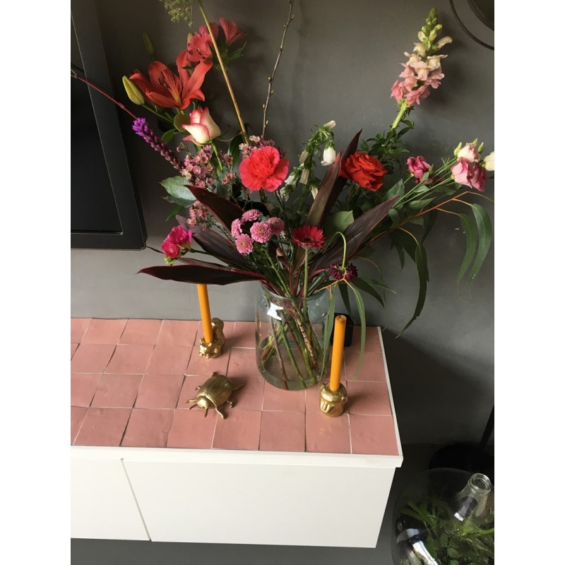 Różowe Płytki Zellige - Rose Doux