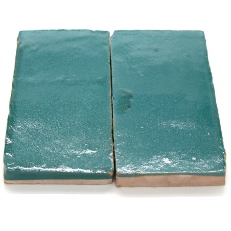 Marokańskie płytki Platta Atlas Petrol 7,5x15 cm