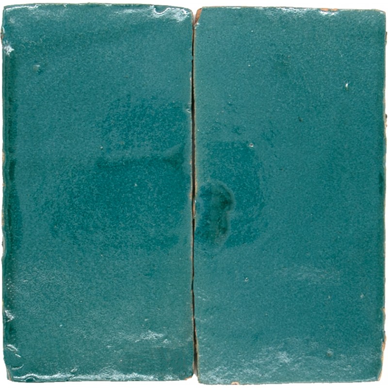 Marokańskie płytki Platta Atlas Petrol 7,5x15 cm