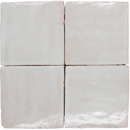 Białe Marokańskie płytki Platta Blanc 10x10 cm