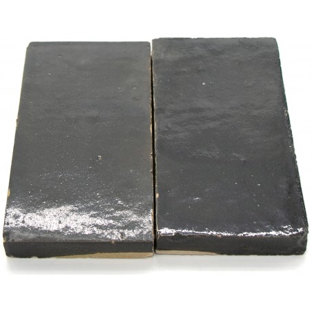 Marokańskie Płytki Platta Charcoal 7,5x15 cm