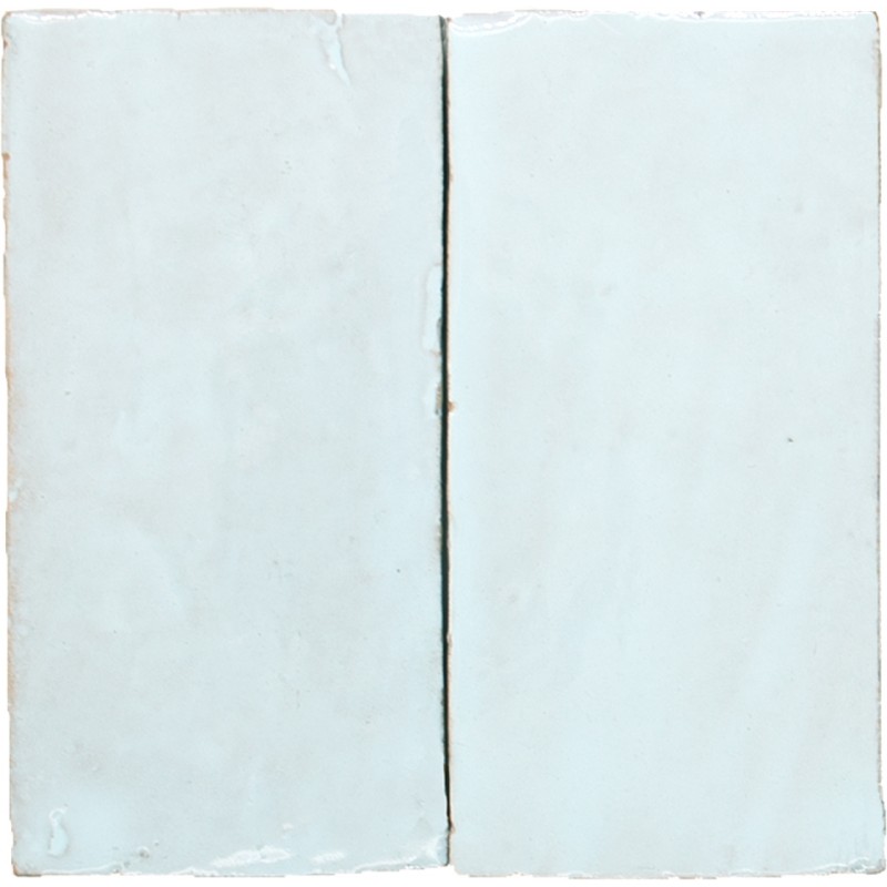 Marokańskie Płytki Platta Glacier Bleu 7,5x15 cm