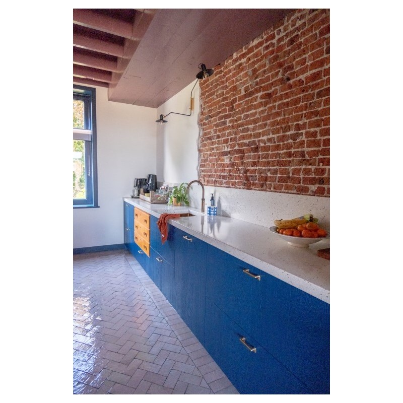 Marokańskie Płytki Platta Gris Rose 7,5x15 cm