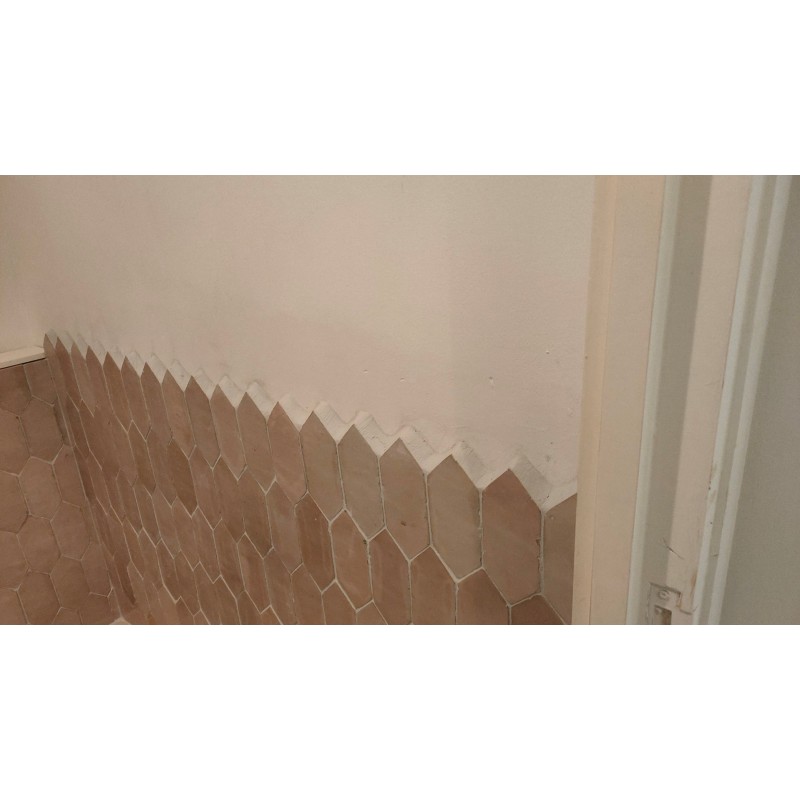 Marokańskie Płytki Platta Gris Rose Art Deco