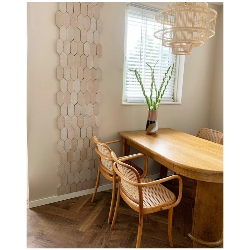 Marokańskie Płytki Platta Gris Rose Art Deco