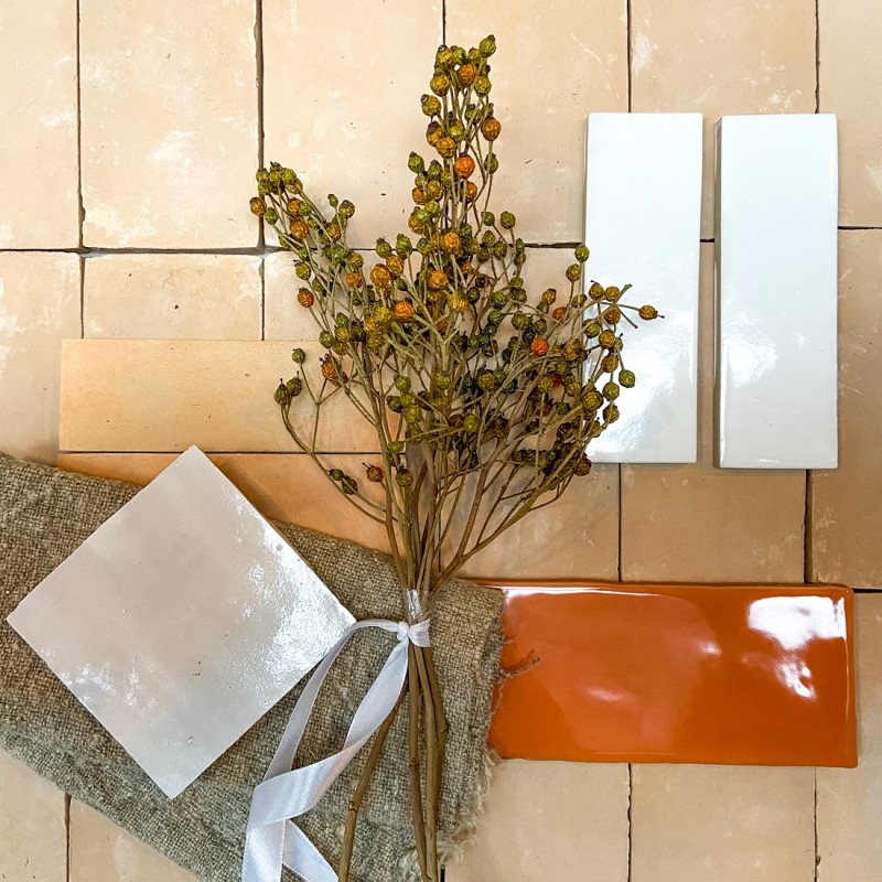 Marokańskie Płytki Platta Naturel 7,5x15 cm