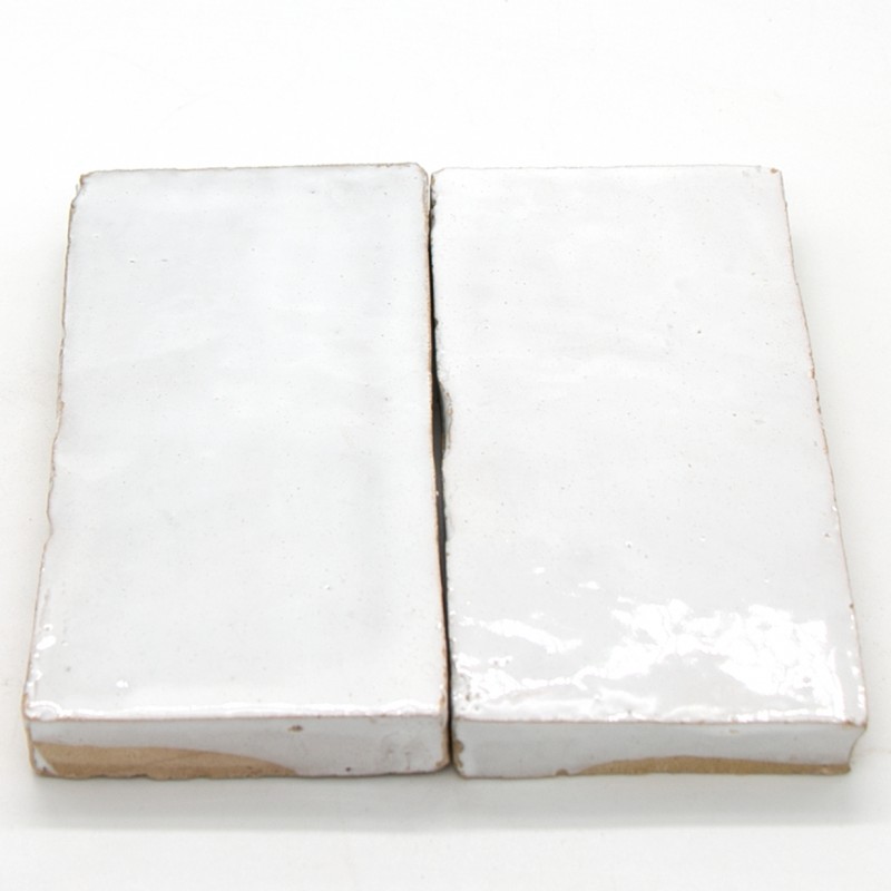 Białe Marokańskie płytki Platta Neige Blanc 7,5x15