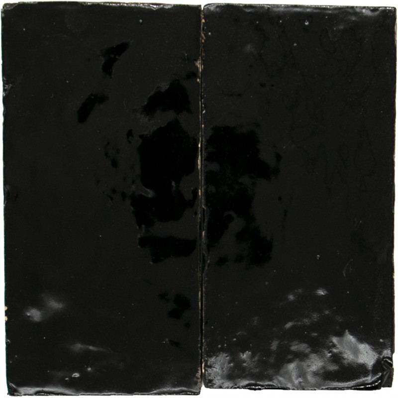 Czarne Marokańskie płytki Platta Noir 7,5x15