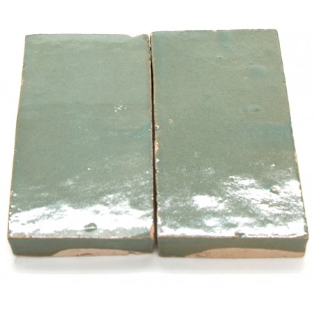 Jasno-Zielone Płytki Platta Vert Gris 7,5x15