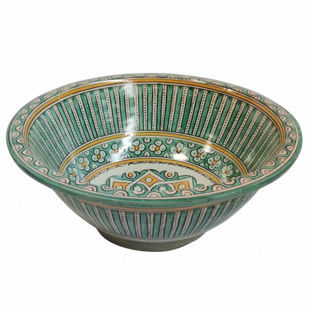 Ceramiczna umywalka orientalna FES 111, średnica 40 cm