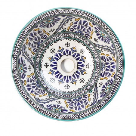 Ceramiczna umywalka orientalna FES 88, średnica 35 cm