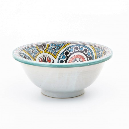Ceramiczna umywalka orientalna FES 79, średnica 35 cm