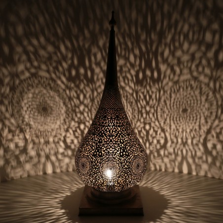 Mosiężna lampa Jalal