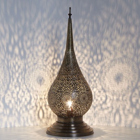 Mosiężna lampa Zakia