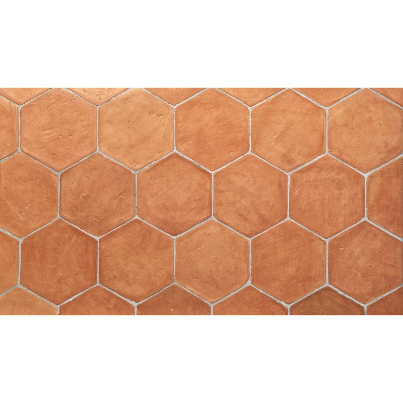 Sześciokątne Płytki Cotto z Hiszpanii 20x21