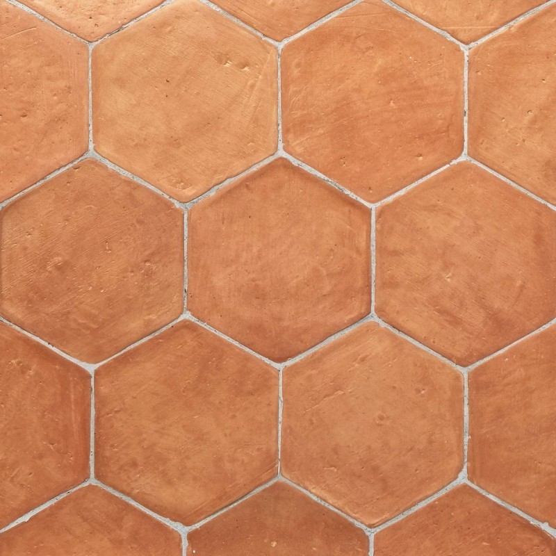 Sześciokątne Płytki Cotto z Hiszpanii 20x21