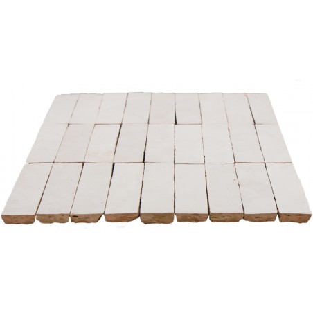 Płytki Mozaika - Zellige Neige Blanc KitKat - 1 m2