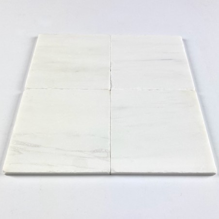 Biała Płytka Marmurowa 15x15 Dolomite White