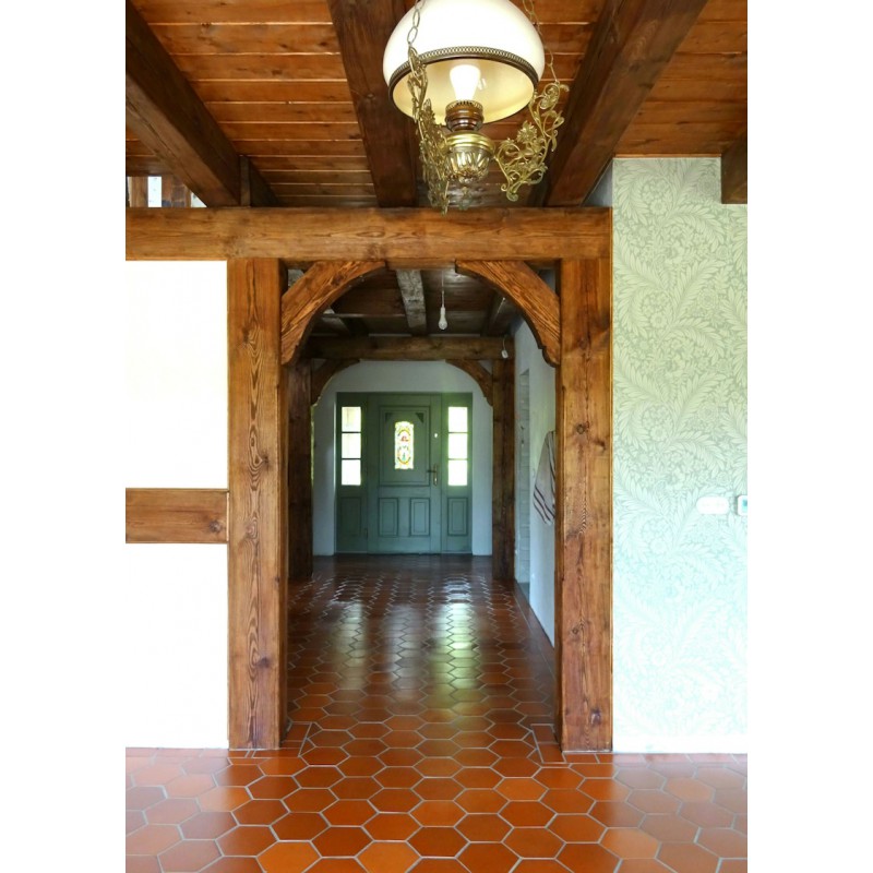 Terakota COTTO sześciokątna