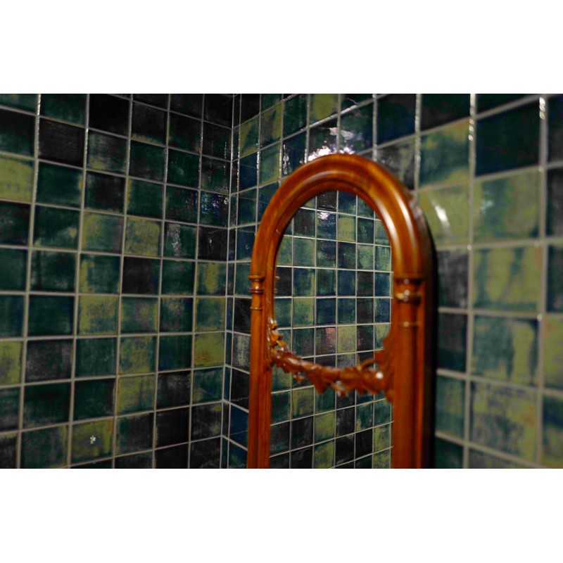 Płytki ścienne - zieleń butelkowa