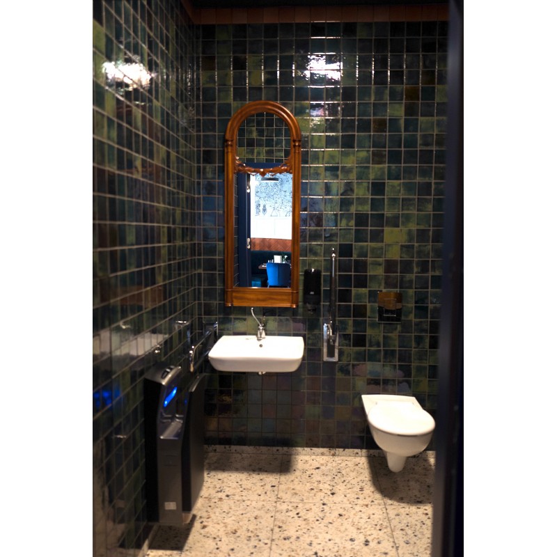 Płytki ścienne - zieleń butelkowa