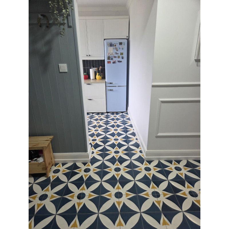 Płytki cementowe 415 - kolory indywidualne