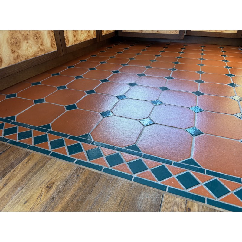 Mozaika Border Cotto 01 + listwy (komplet)