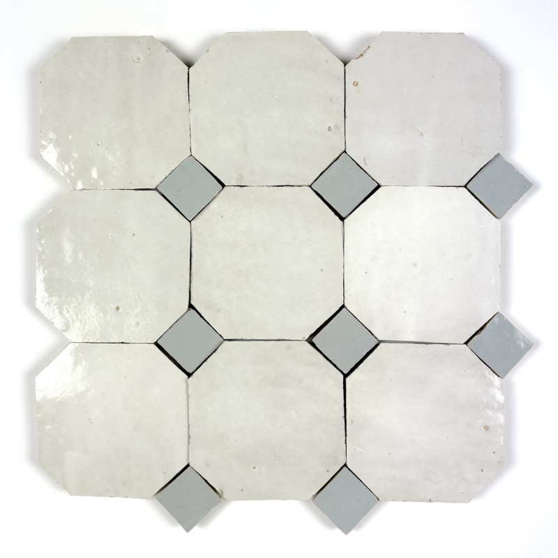 Ośmiokątne Płytki Zellige Mozaika